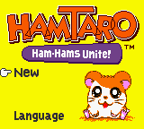 Hamtaro - Ham-Hams Unite! (Europe) (En,Fr,De,Es,It) Title Screen
